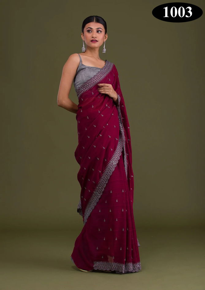 Riya By Fashion Lab 1001-1003 Party Sarees Catalog